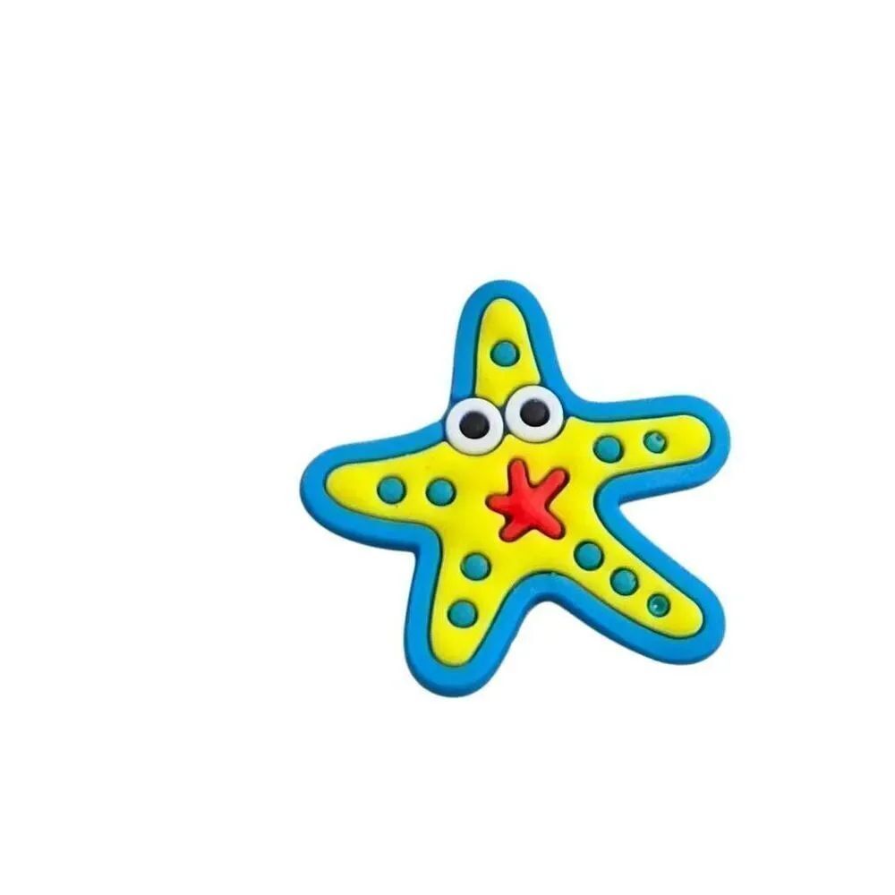 Jibbitz Style Shoe Charm SpongeBob Square pants Starfish